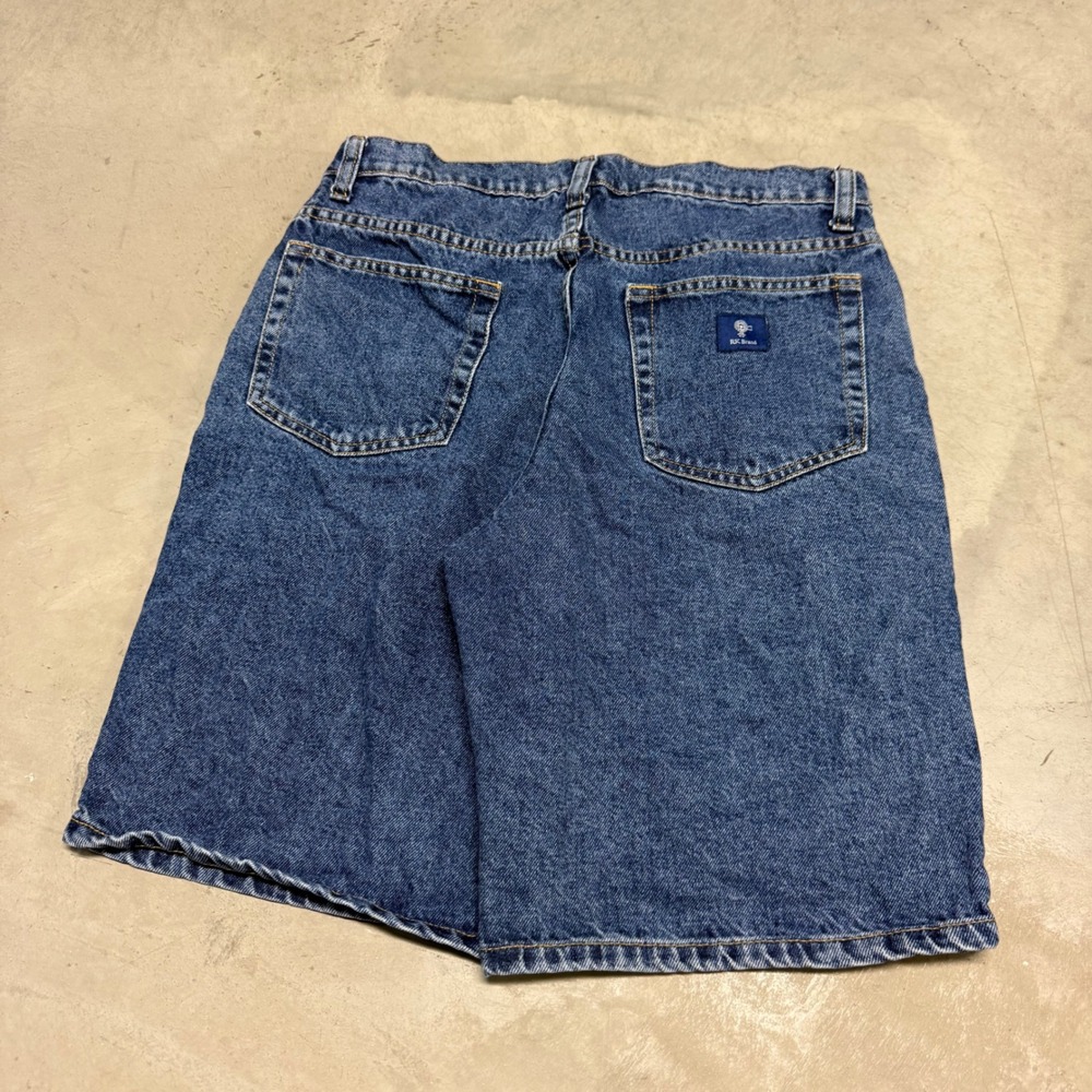 Vintage 90s Baggy Jean Shorts - Picture 2 of 3